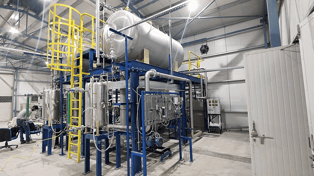 BPCL industrial facility visual used in Newtrace deployment materials